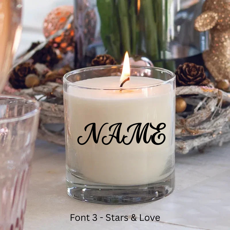 Personalised Name Candles 210g