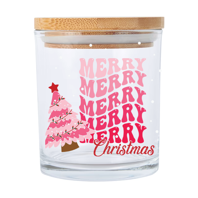 Merry Christmas Pink - Candle 210g