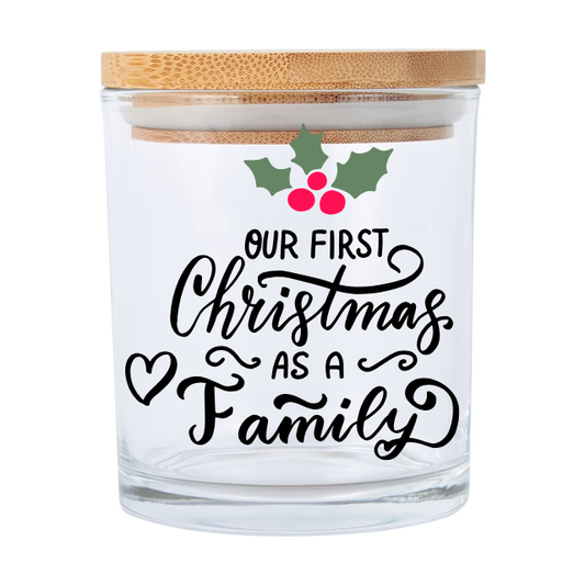 First Christmas as a Family - Candle 210g