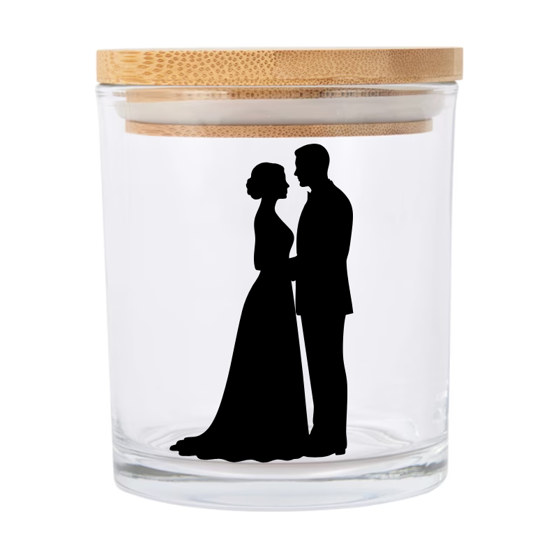 Candle - "Two Becomes One" Silhouette 210g