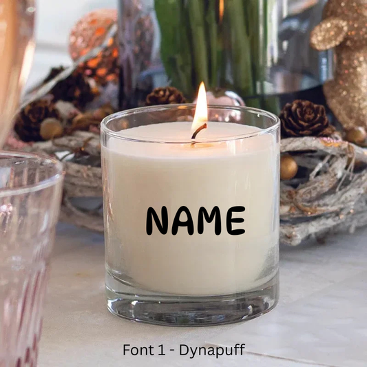 Personalised Name Candles 210g