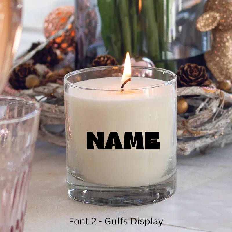 Personalised Name Candles 210g