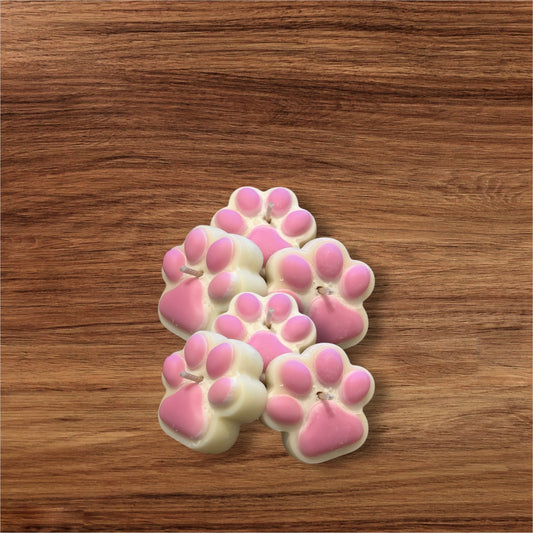 Dog Paw Tealight Candles