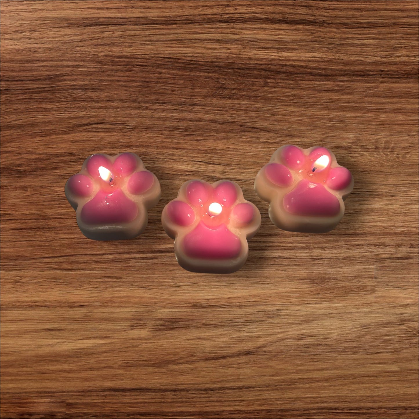 Dog Paw Tealight Candles