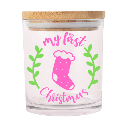 Boy or Girl My First Christmas - Candle 210g