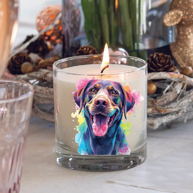 Candle - Labrador Chocolate 210g